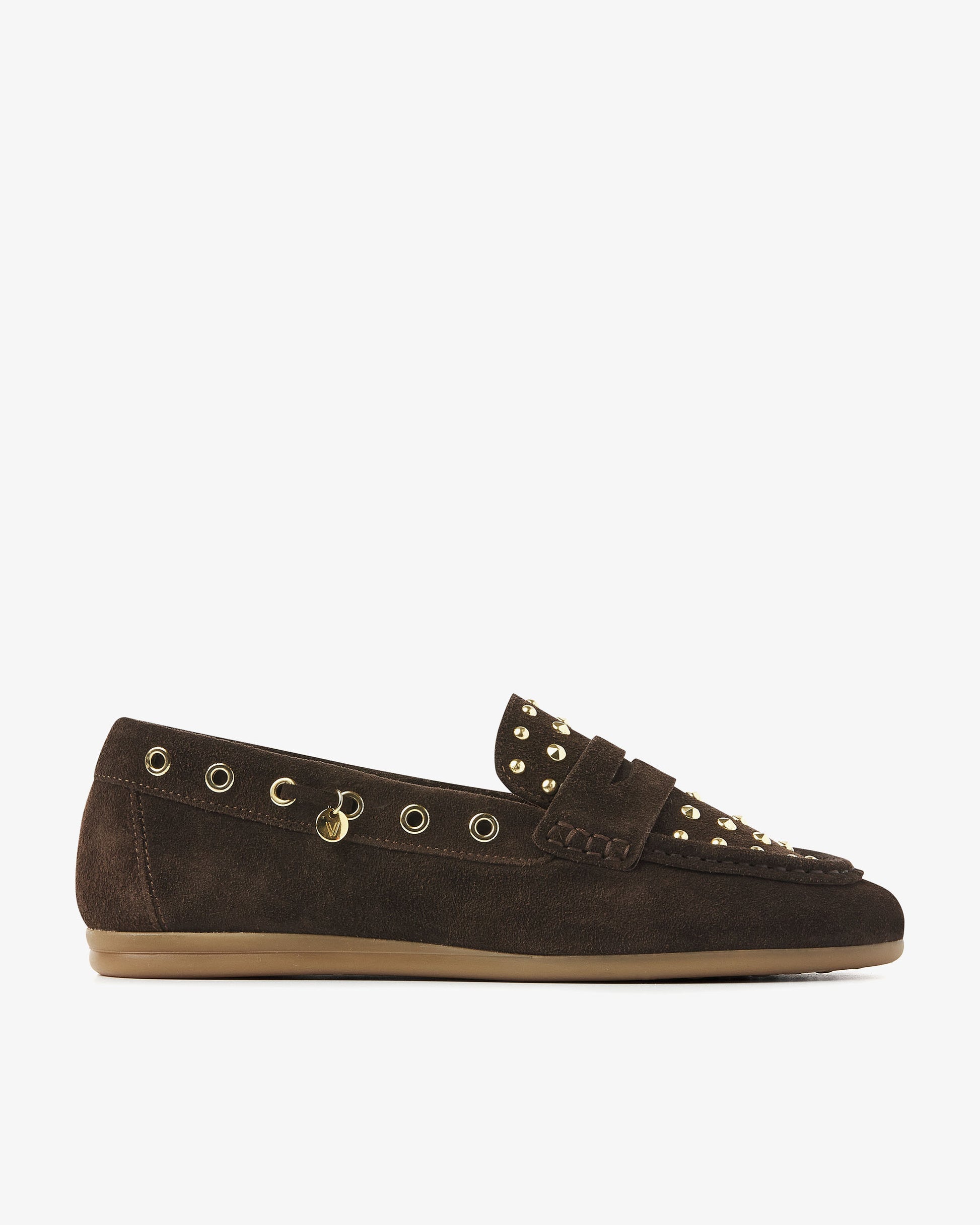 VIA VAI bruine dames loafers June Macy