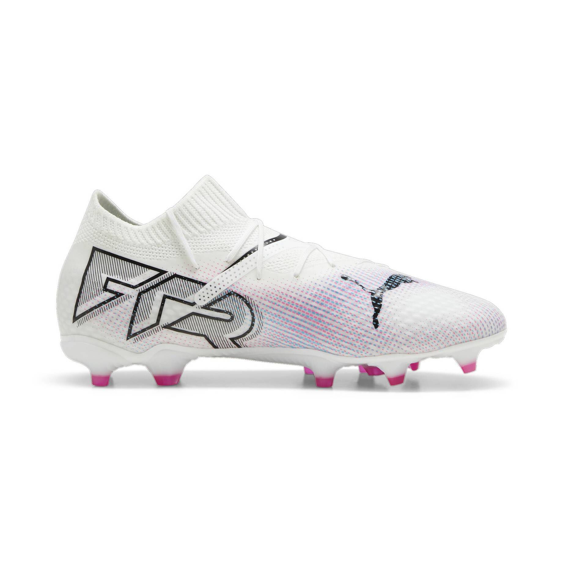 Puma| Herren Fußballschuhe Rasen und Kunstrasen FUTURE 7 PRO FG/AG white-black