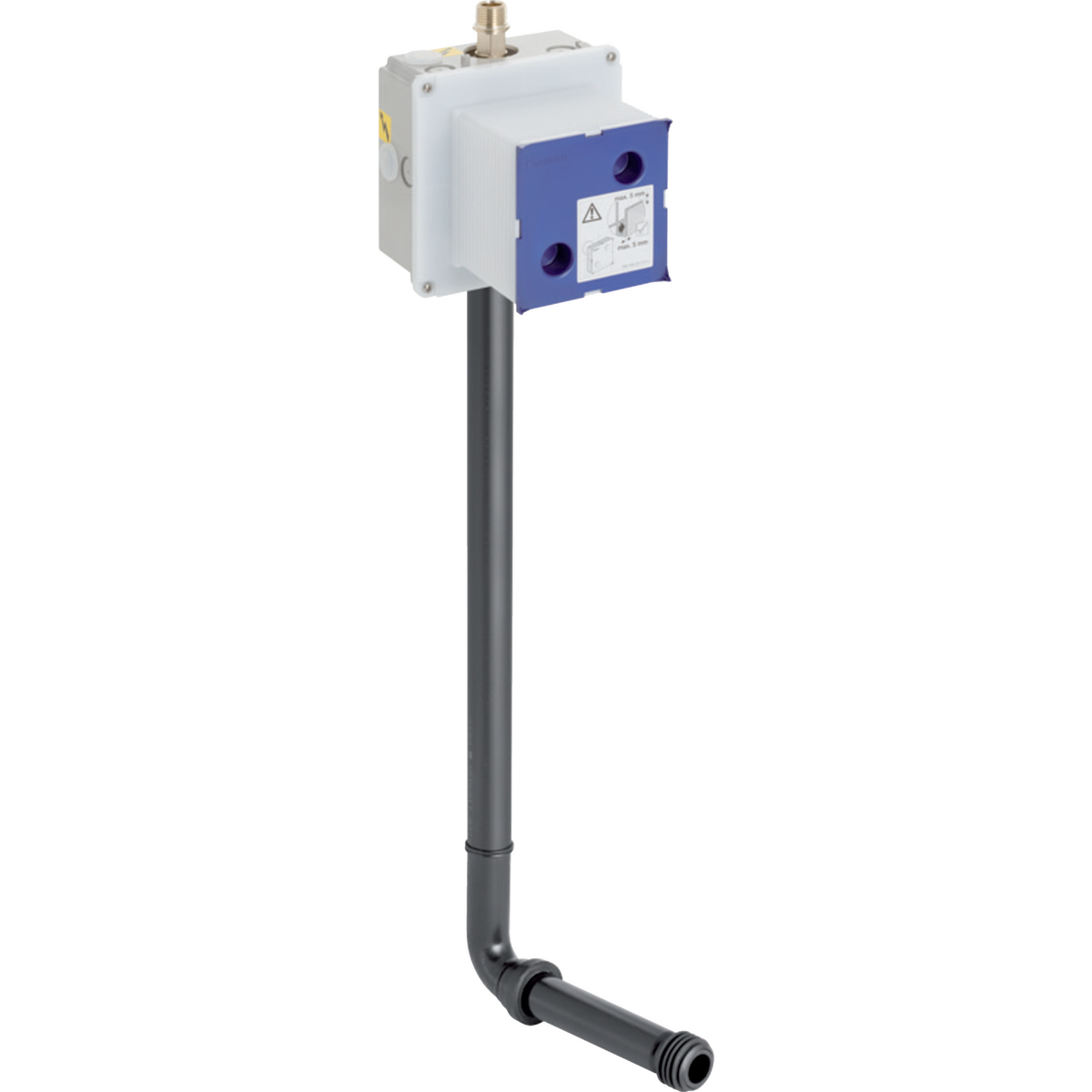 Geberit urinoir ruwbouwset m. spoelbocht t.b.v. hytronic en hytouch