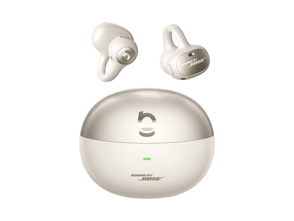 Inspire XC1 TWS Open-Ear Bluetooth 6.1 Kopfhörer mit Sound by Bose und Dolby Audio-Technologie (A0102801) - Off-White