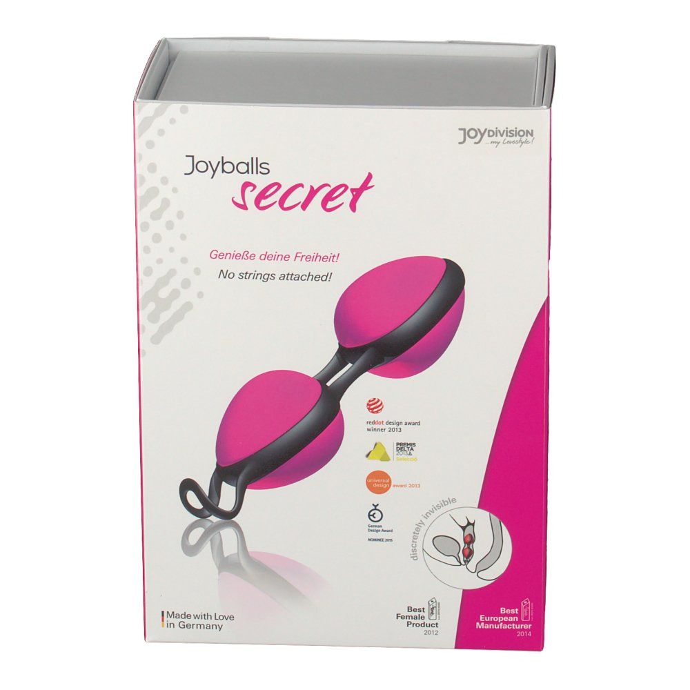 Joyballs® secret pink-schwarz