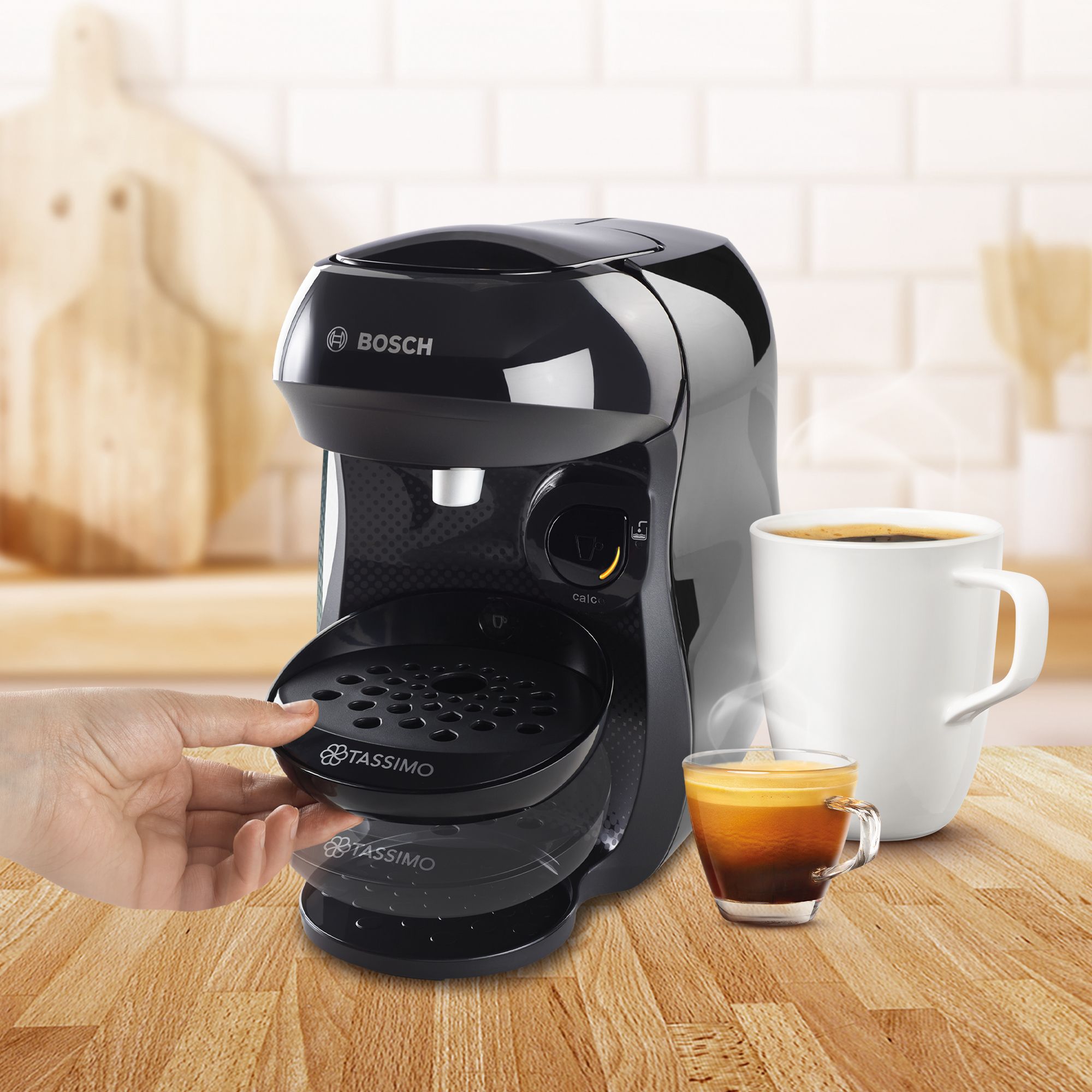 # PRODUTO RECONDICIONADO # TASSIMO HAPPY TAS1002N--B Máquina de Café Multibebidas