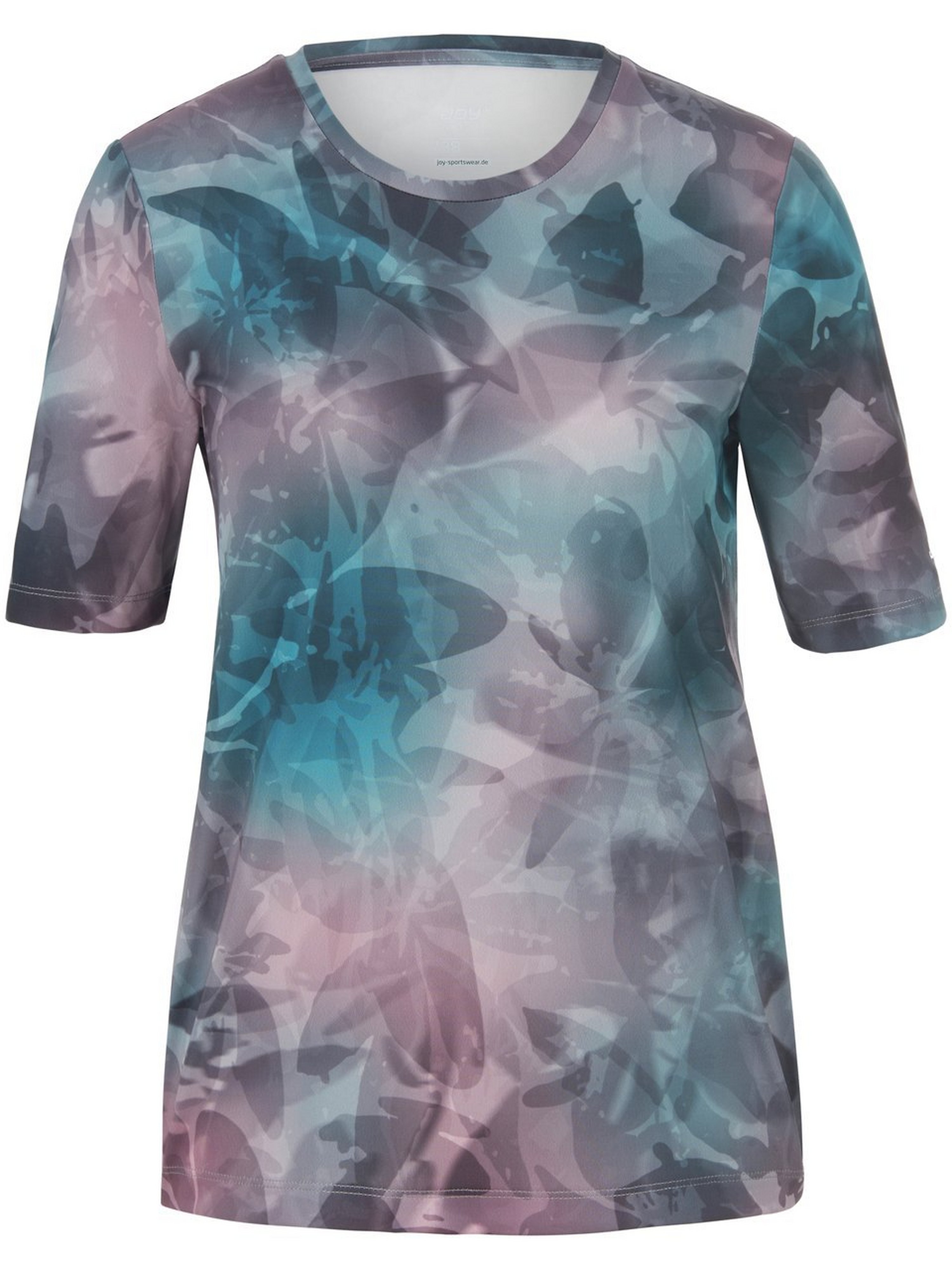 Rundhals-Shirt mit 1/2-Arm