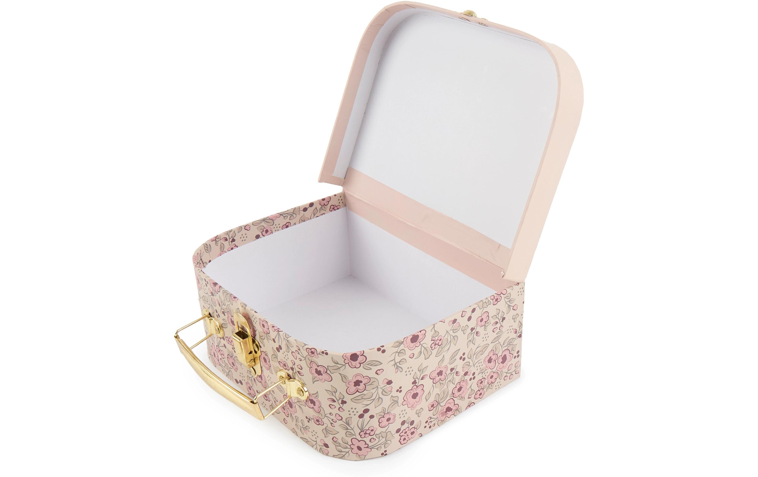 Spielzeugkoffer Ella dreamy flowers 3er SetKofferset zum Aufbewahren von Spielzeugen