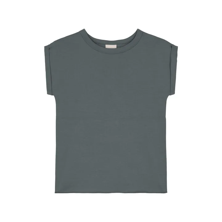 Studio Bohème T-shirt Bama Uni | Bleu gris