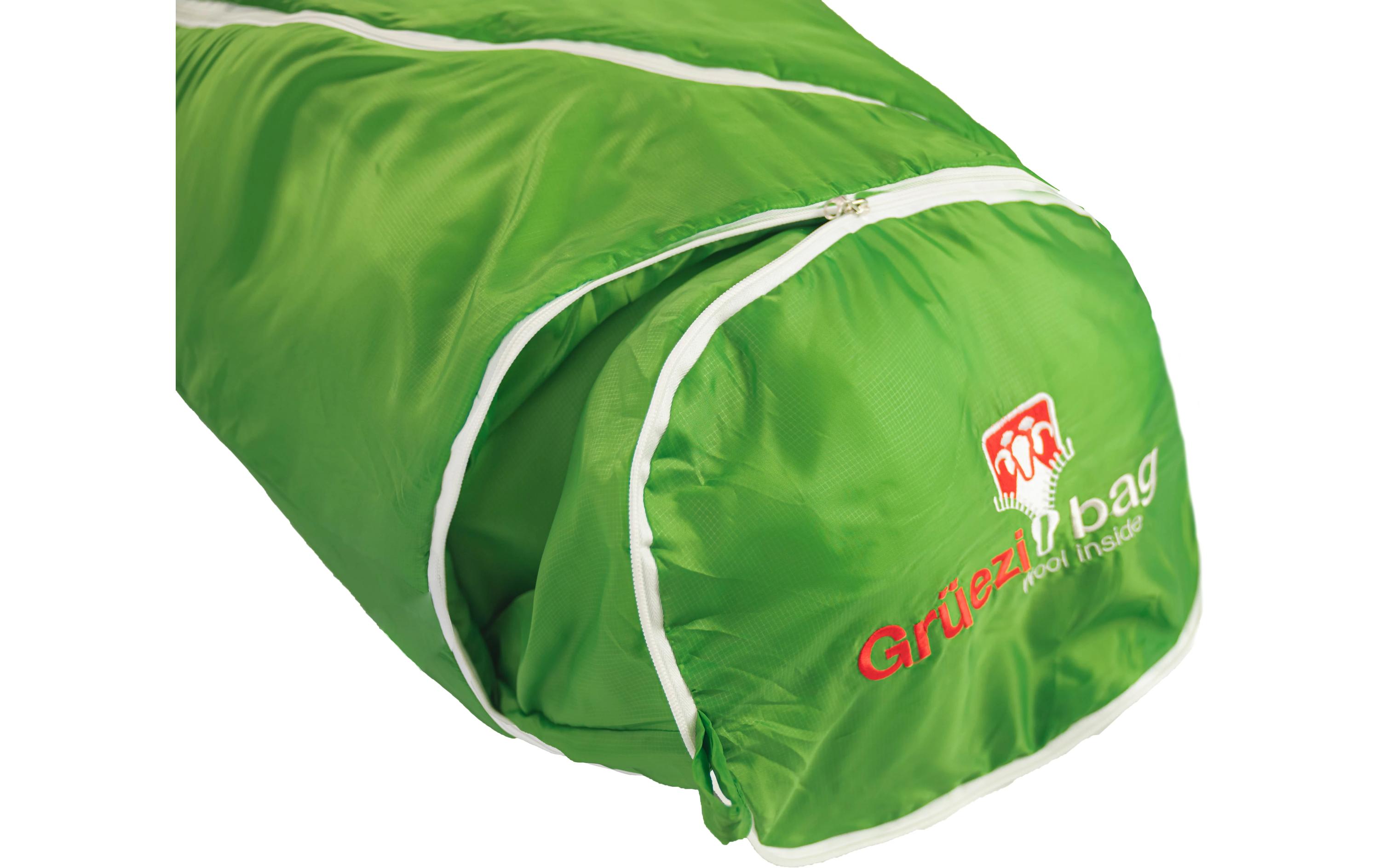 Kinderschlafsack Biopod Wolle Kids World Traveller Green<br>Leichter, mitwachsender Kinderschlafsack