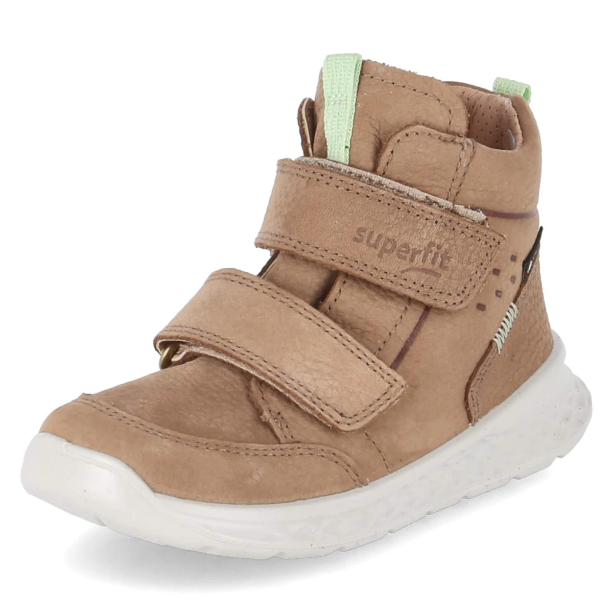 SuperfitStiefeletten BREEZE - BRAUN/HELLGRÜN