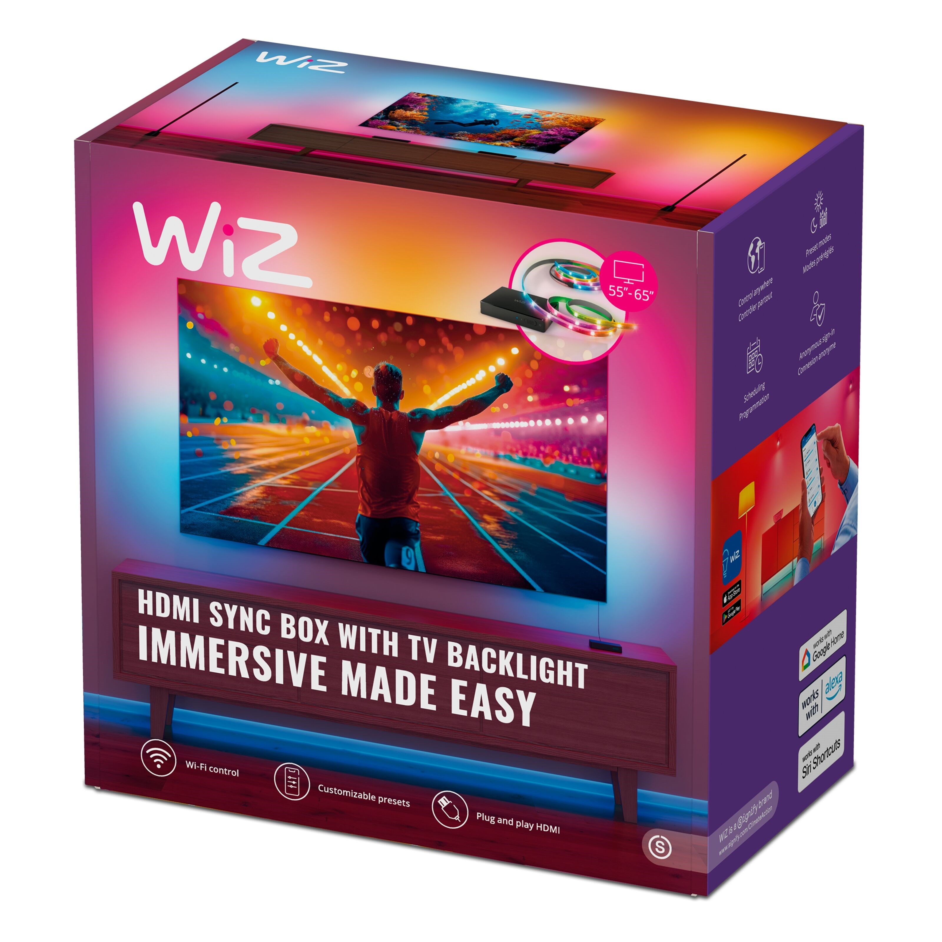 WiZ Sync box starter kit 75
