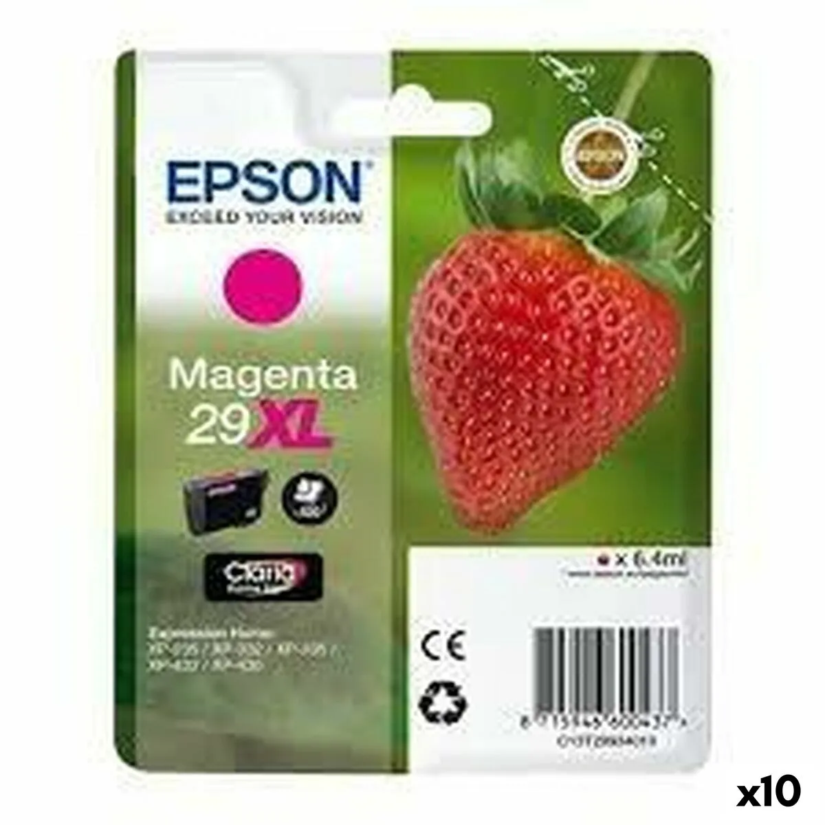 Epson 29 XL Cartouche d'encre Magenta - 10 unités