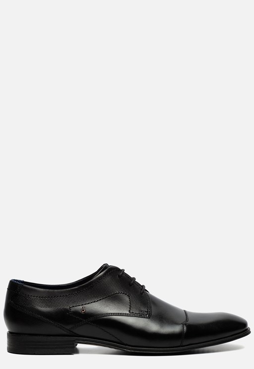 Bugatti Veterschoenen zwart Leer 310328