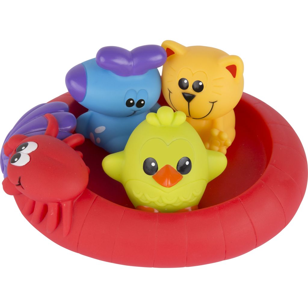 PlaygroPlaygro   Badespielzeug 3 Schwimmende Freunde
