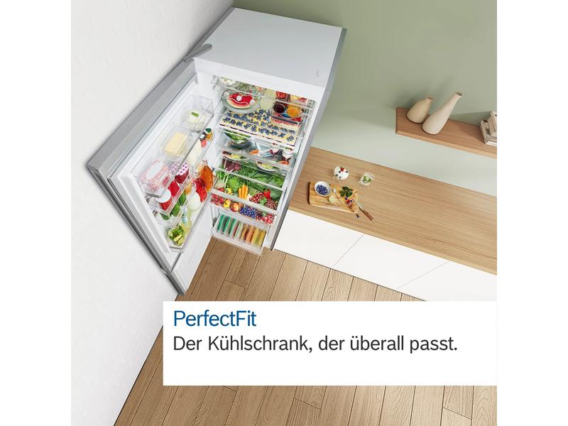 Bosch Kühl-Gefrierkombination KGN86AIDR Rechts, Wechselbar Kombigerät mit Kühlschrank und Gefrierschrank