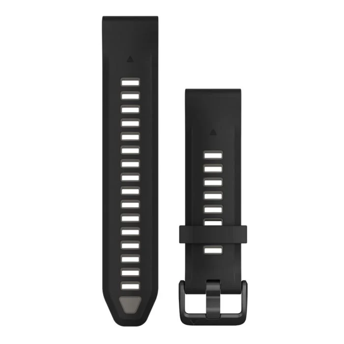 Garmin Unisex Diverse QuickFit® 20 Strap (Silicone) Sort