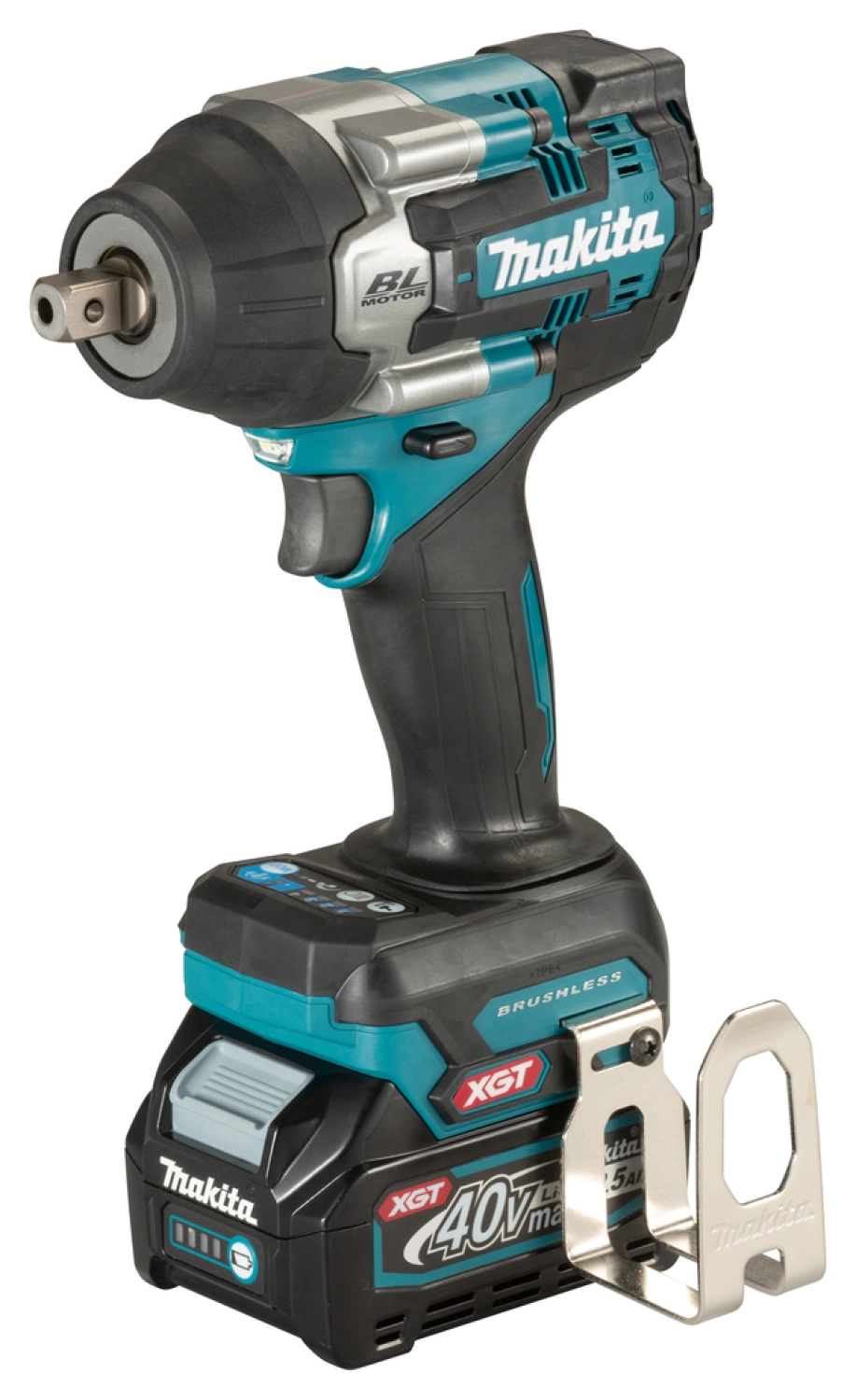 Makita TW008GD201 XGT 40V Max Li-ion accu slagmoersleutel set (2x 2.5Ah) in Mbox