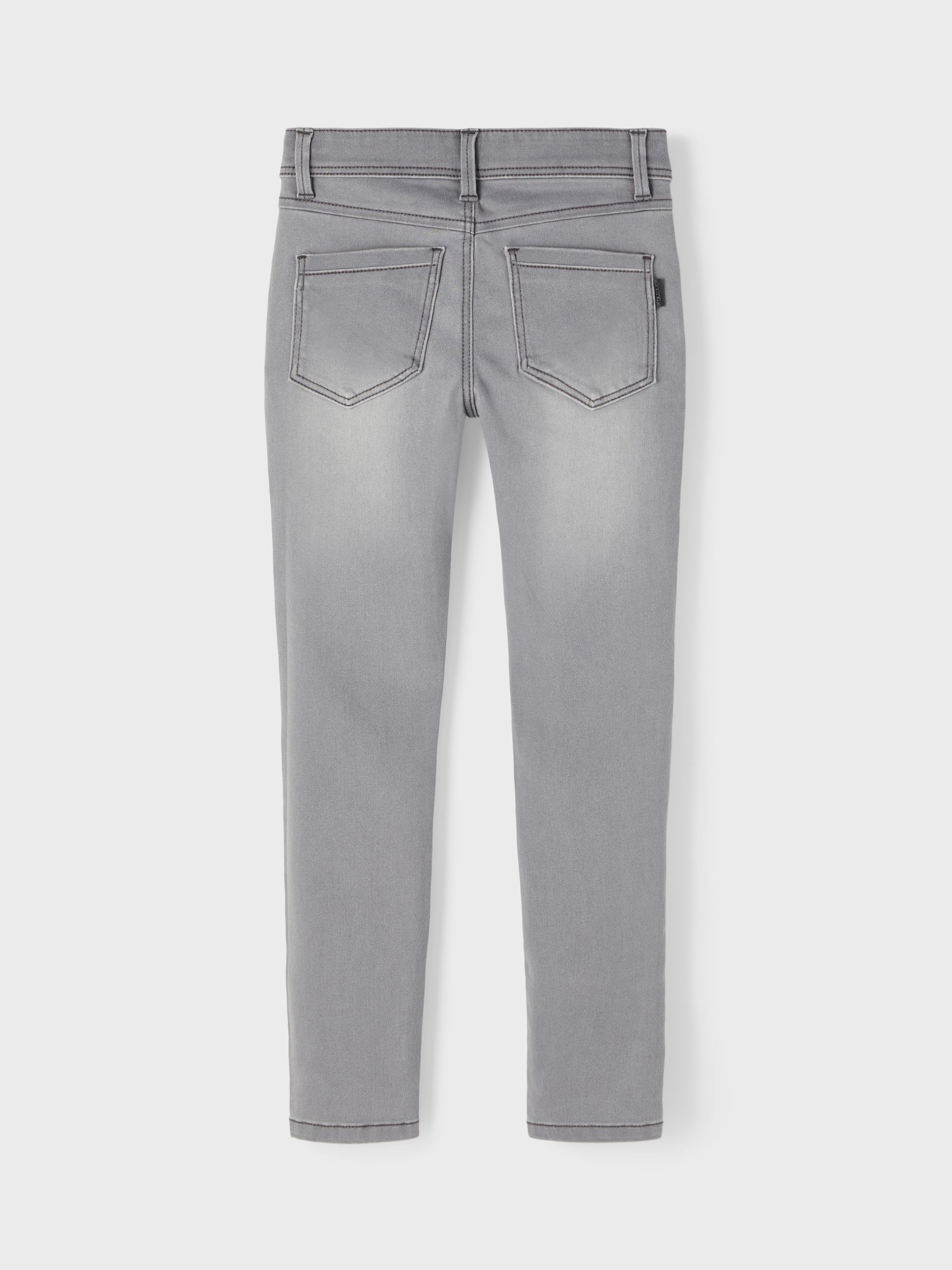 Grijs - Name It slim-fit jeans voor jongens