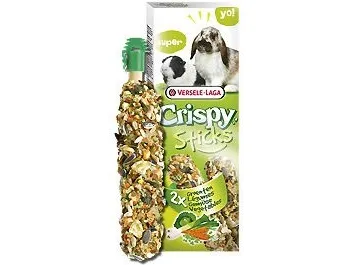 Versele-Laga 5410340620588, Snack, 220 g, Marsvin, Kanin, wheat, maize, oats, milo, sunflower seeds, safflower, breadcrumbs, sugars, honey, carrot, peas,...