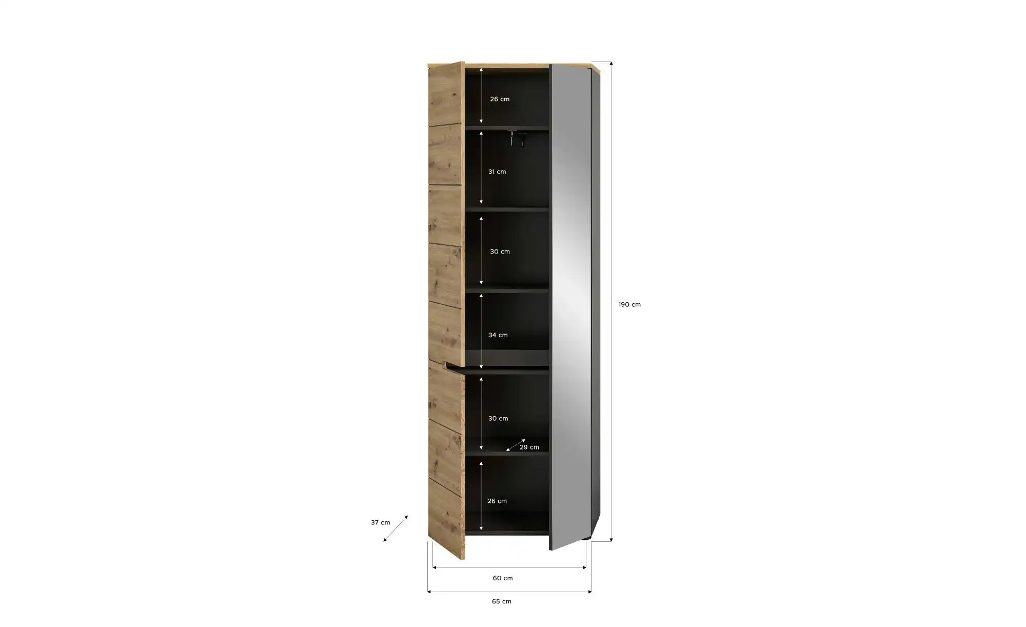 Garderobenschrank