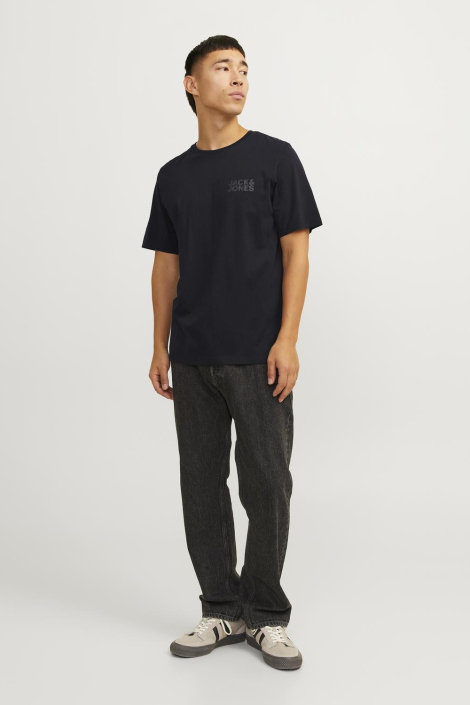 Jack & Jones zwarte heren t-shirt