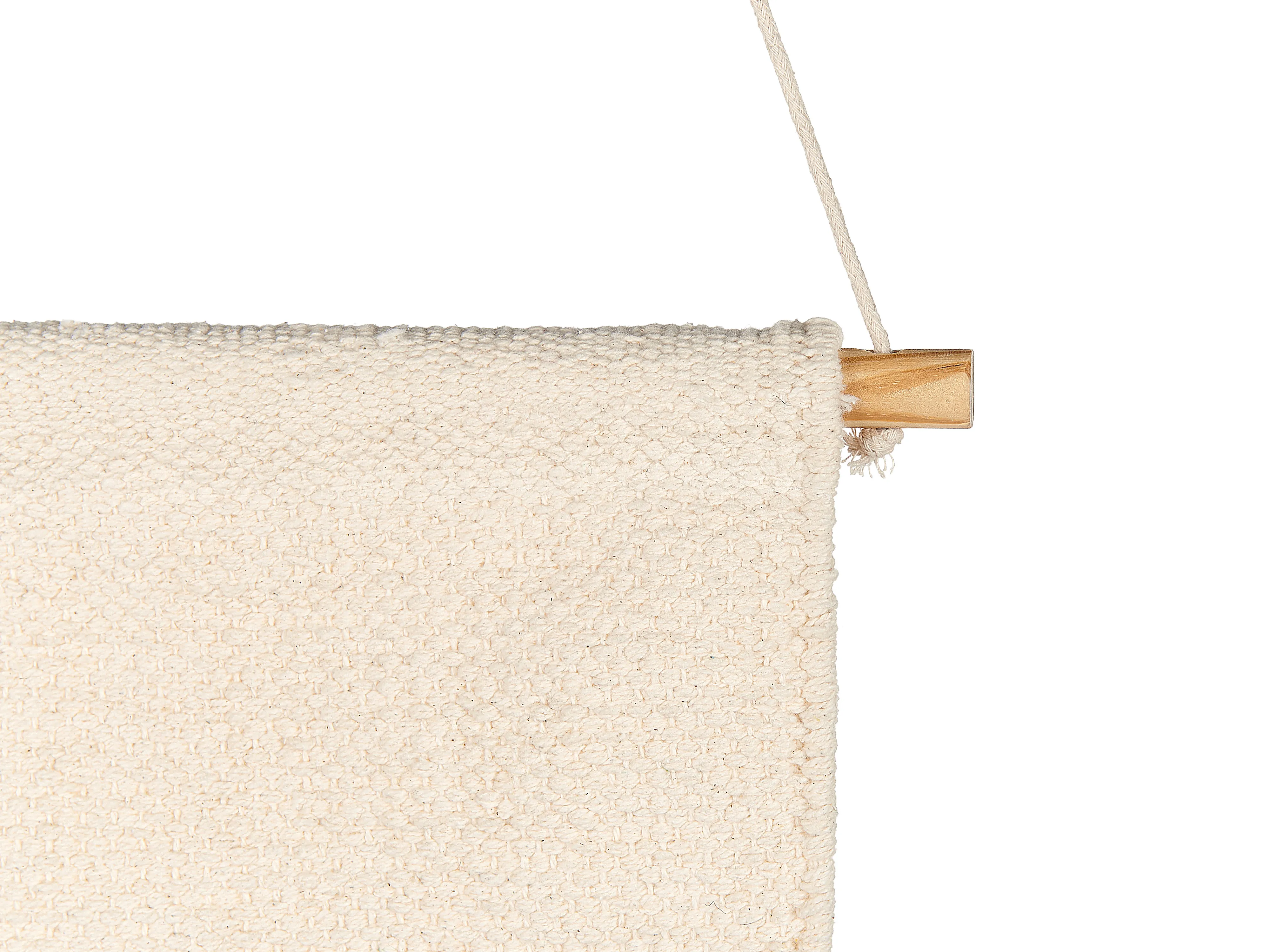 Stoffen wanddecoratie BUREWALA Katoen 108 cm Beige