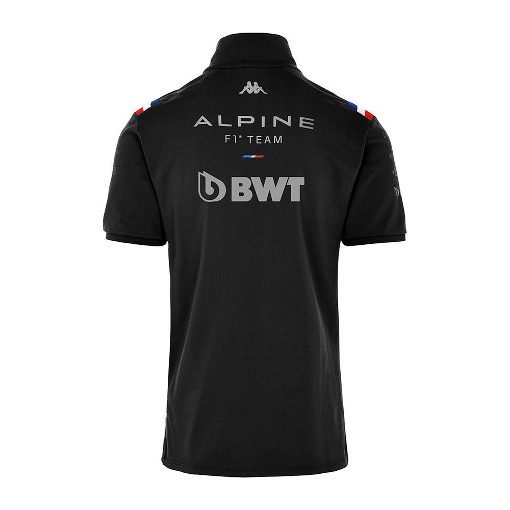 Kappa ASHAM BWT ALPINE F1 TEAM - Polo Homme black