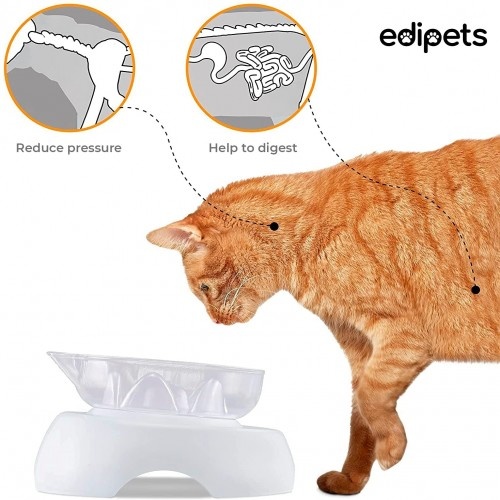 Alimentador individual anti-engasgo para gatos Edipets