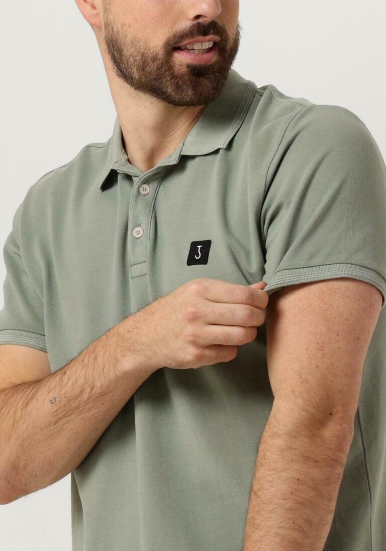 BUTCHER OF BLUE groene butcher of blue polo classic comfort polo