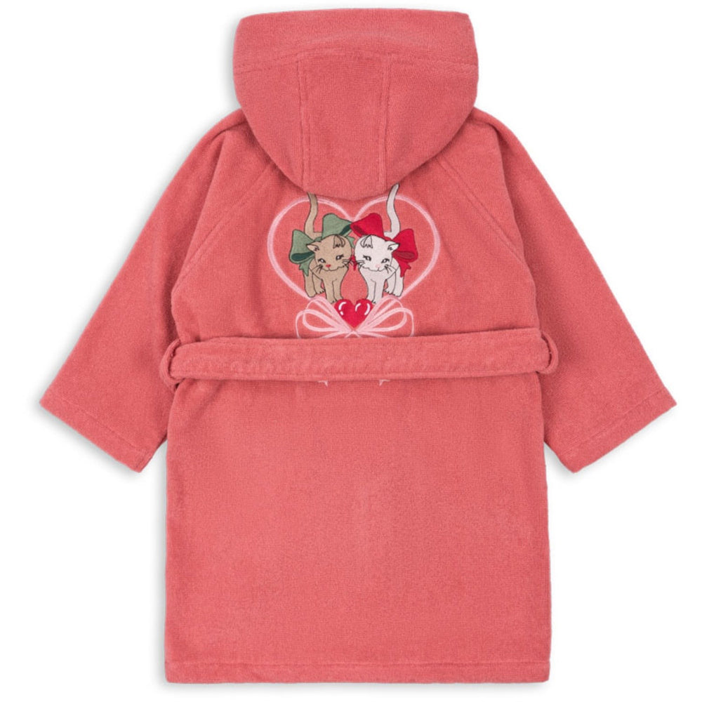 Køb Konges Sløjd Flamingo Plume Terry Badekåbe Embroidery GOTS