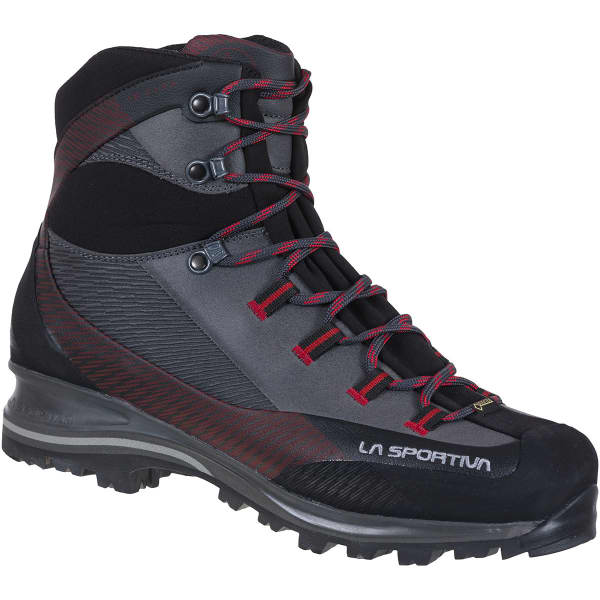 Chaussure de randonnée haute LA SPORTIVA TRANGO TRK LEATHER GORE-TEX CARBON/CHILI