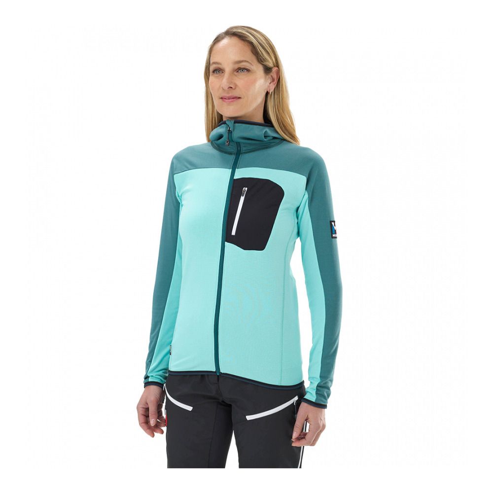 Millet LD TRI LGHTGR - Polaire Femme aruba/hydro