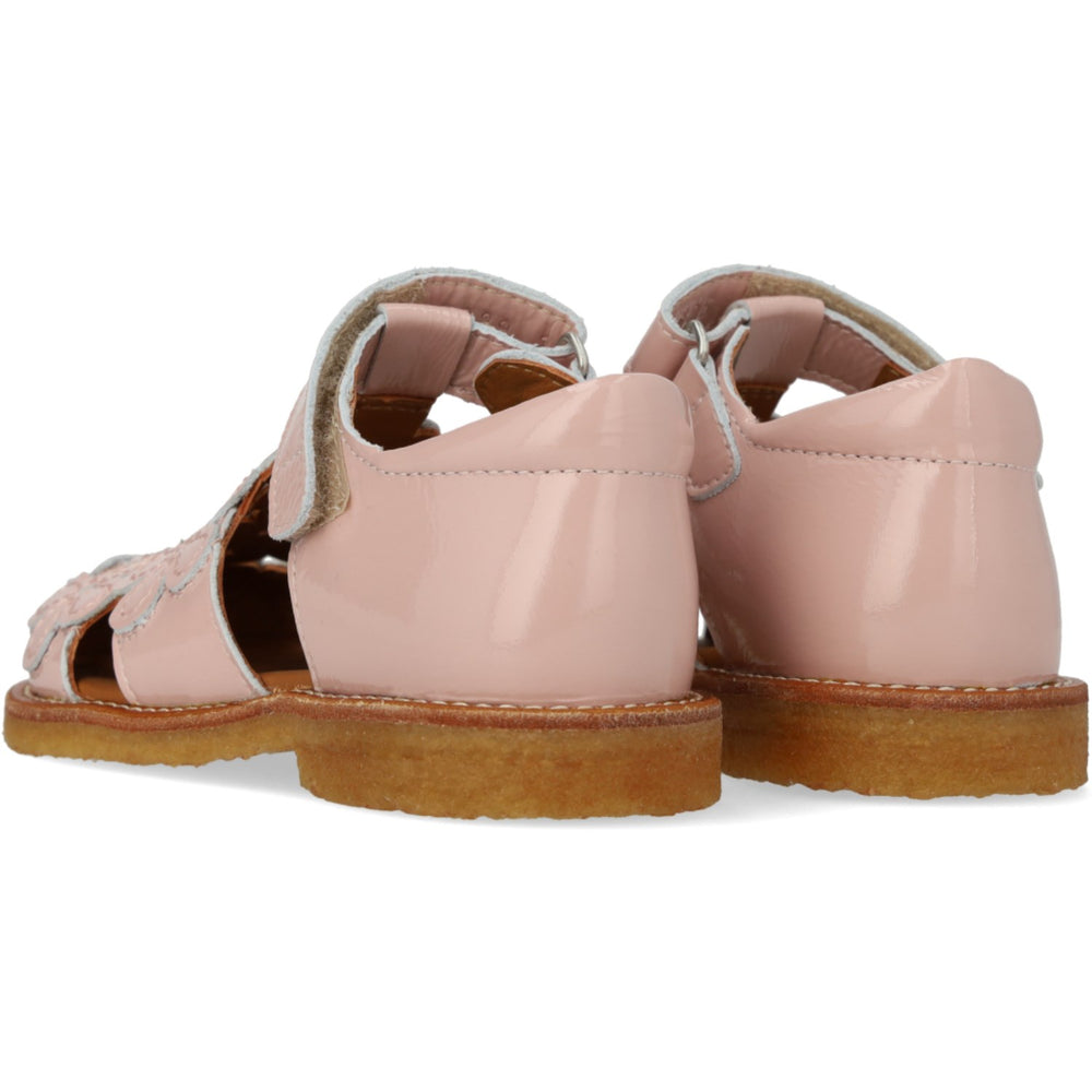 Køb Angulus Rosebud Sandal Med Blomsterdetaljer