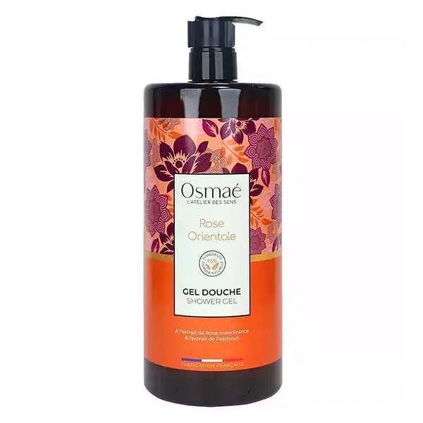 Gel de Banho Extra-Rico Osmaé Rosa Oriental 1L