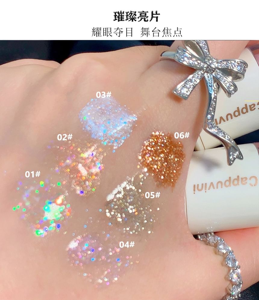 Cappuvini - Starry Liquid Eyeshadow - 6 kleuren