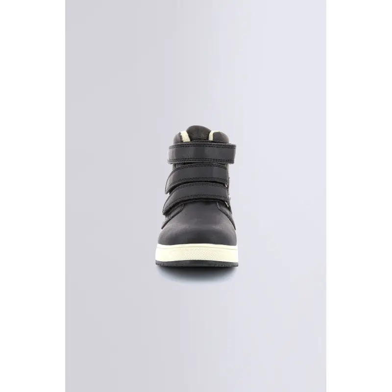 YEPOKRO WPF NOIR SNEAKERS HAUTES Fourrure  Mixte