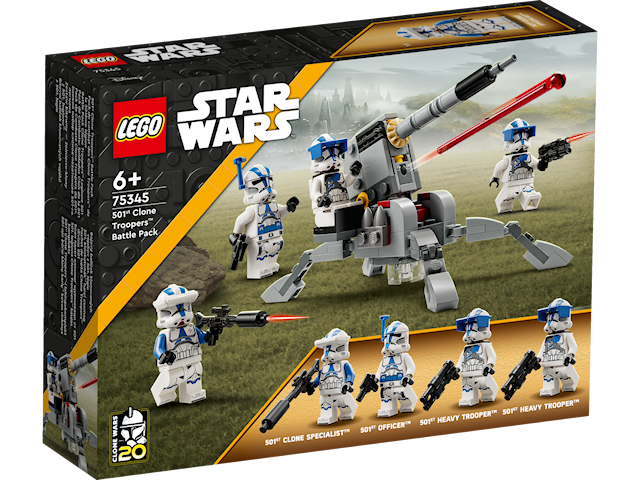 Stridspakke med 501st Clone Troopers™ LEGO® Star Wars TM (75345)