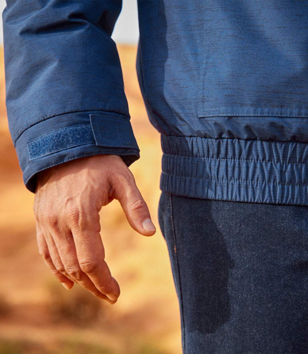 Blouson Microfibre Matelassé