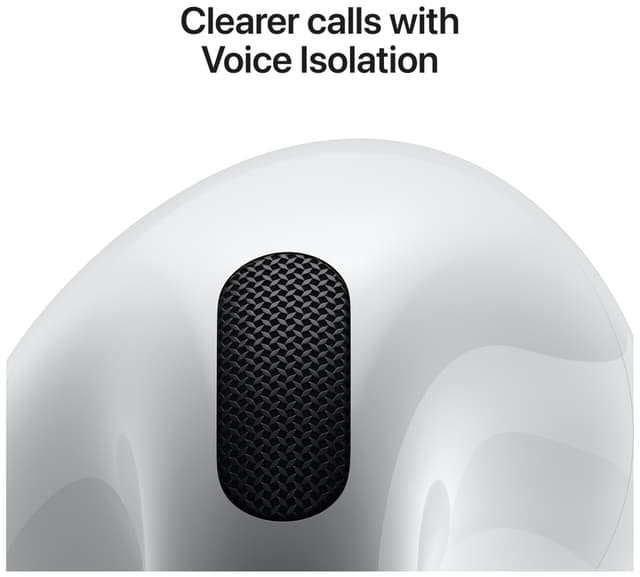 Apple AirPods 4 (2024) trådløse hovedtelefoner med opladningsetui (USB‑C)