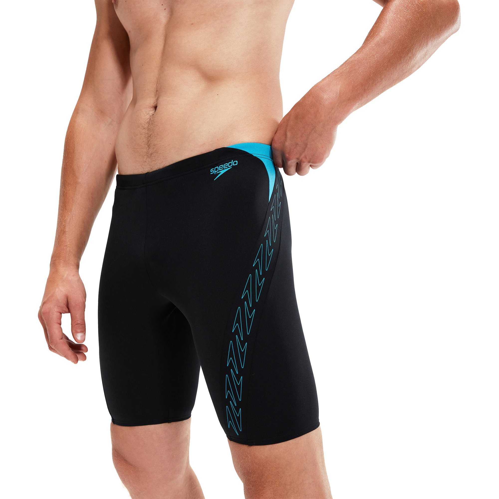 Speedo Hyper Boom Splice Jammer Herren schwarz
