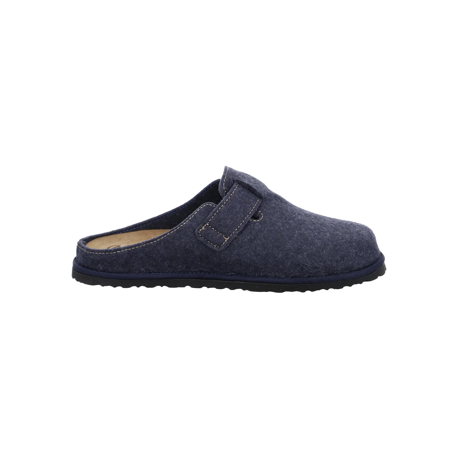 Hausschuh Elvio blau