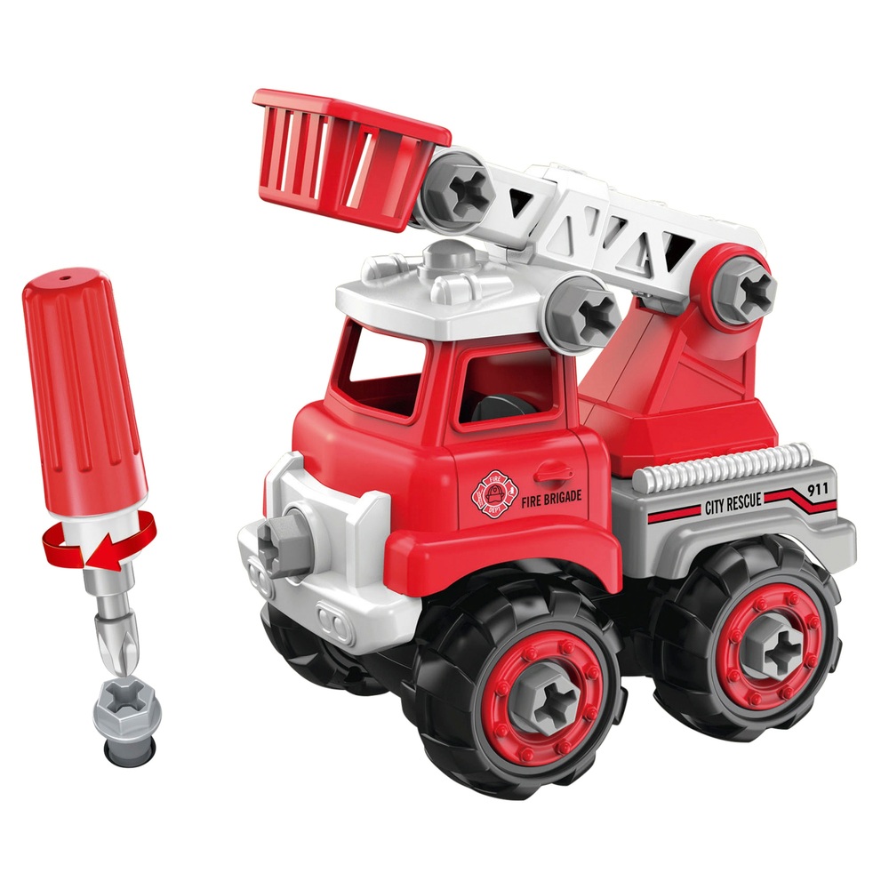 Selbstgebautes Feuerwehrauto