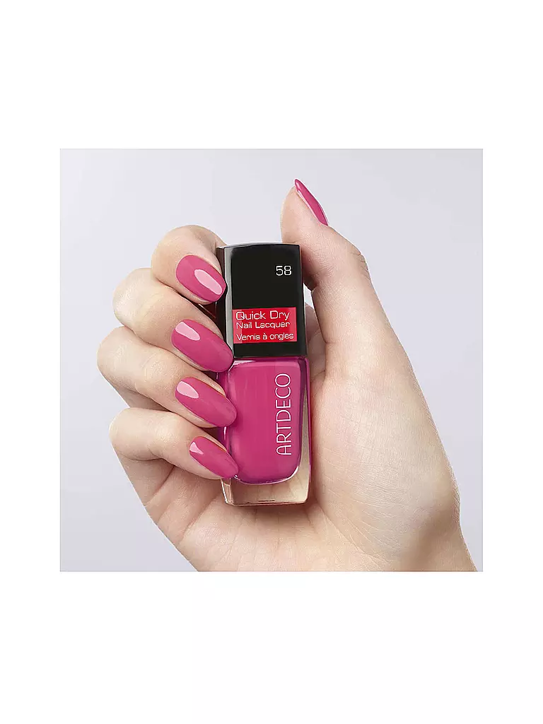ARTDECO Nagellack - Quick Dry Nail Lacquer ( 58 orchid blossom ) pink