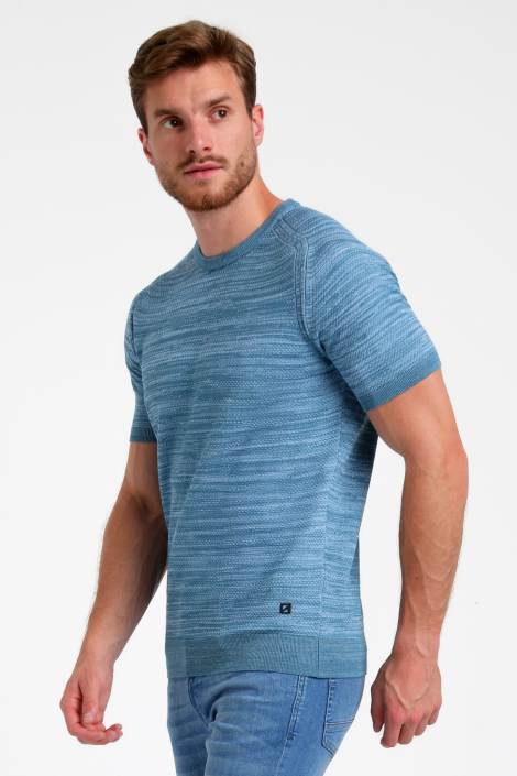 Gabbiano blauwe heren t-shirt
