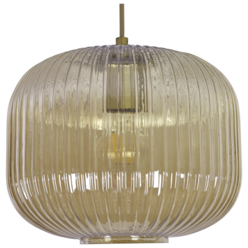 Hanglamp Sofie amber Ø25cm