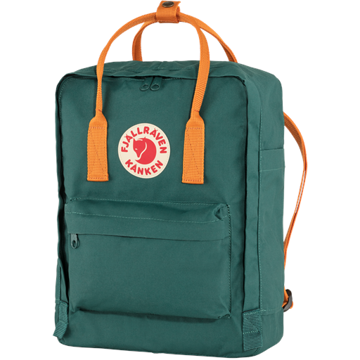 Fjällräven Kånken Rygsæk, Arctic Green-Spicy Orange