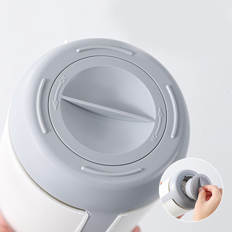 Silikon WC Bürste Toiletten Abfluss Reiniger mit Selbstklebender Wandhalterung   Abfluss - Weiss