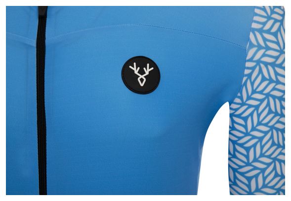 Maillot Manches Courtes LeBram Aspin Bleu Azur Coupe Ajustée