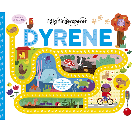 Følg fingersporet - dyrene