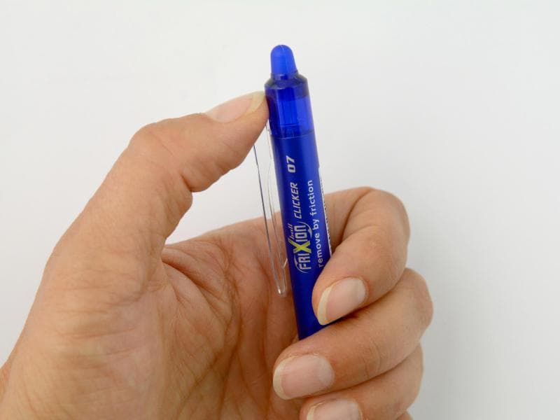 Pilot Gelschreiber Frixion Clicker 0.7 mm Blau, Medium Ohne Rückstand löschbarer Tintenroller