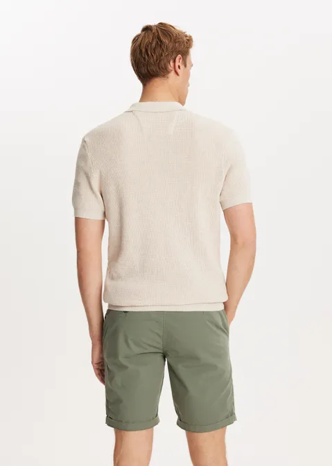 Gebreide polo zand (ZND.L)