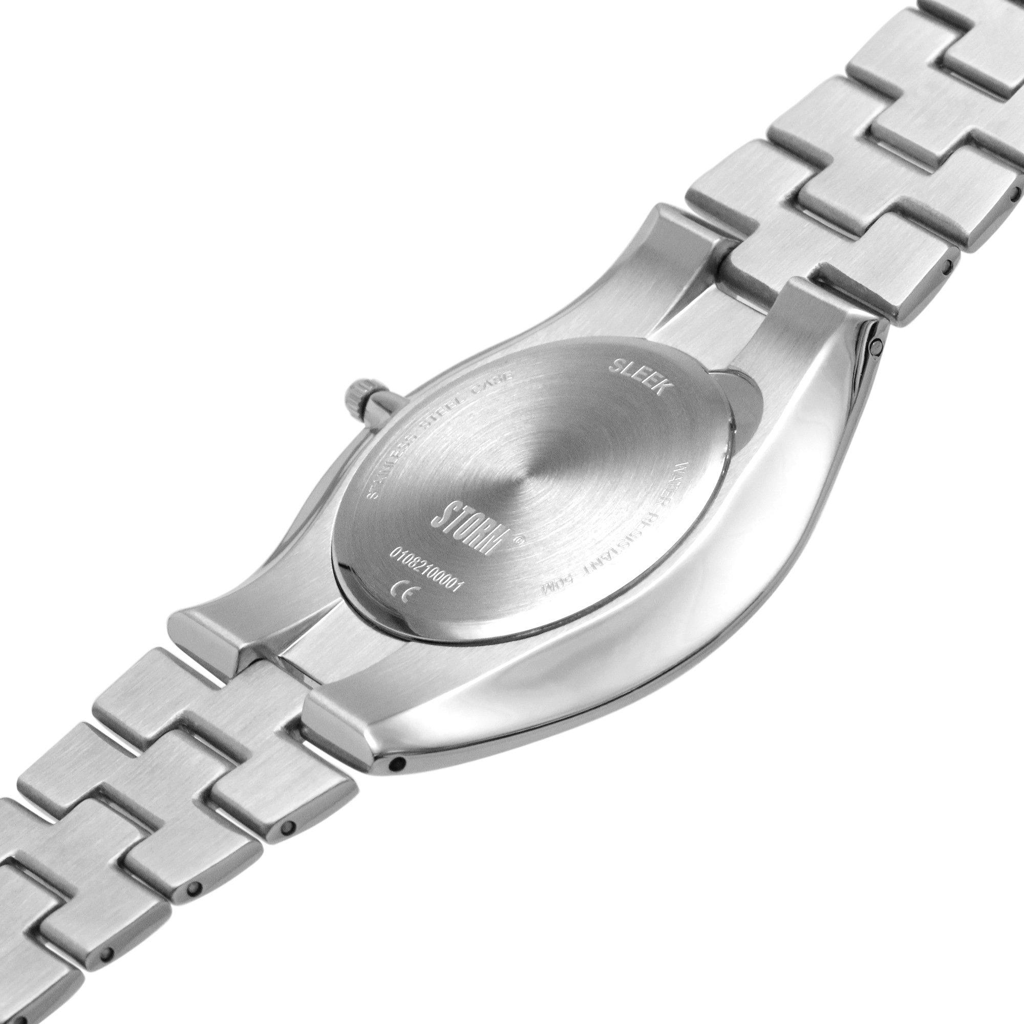 Storm Sleek Lazer Blue Stainless Steel Fashion Analogue Watch