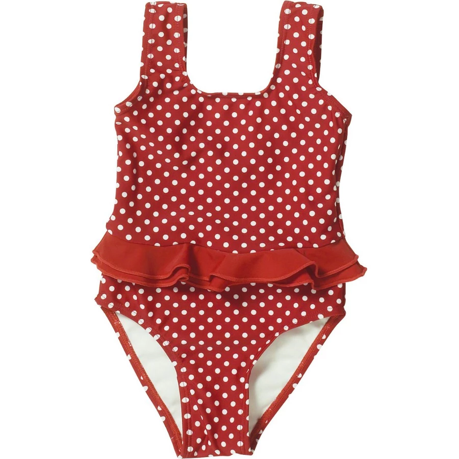 Playshoes UV-Schutz Badeanzug Punkte rot